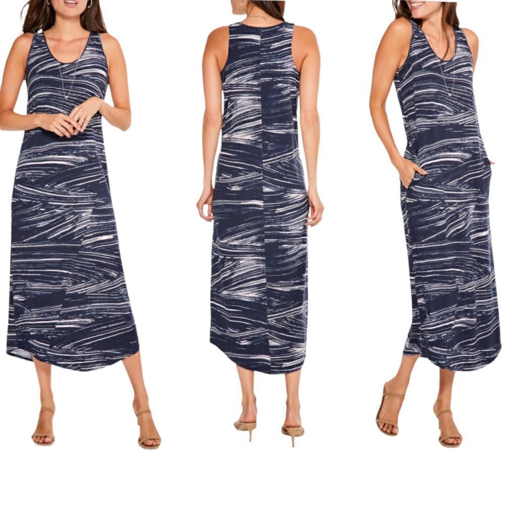 NIC+ZOE Brushed Waves Dress in the Size Large